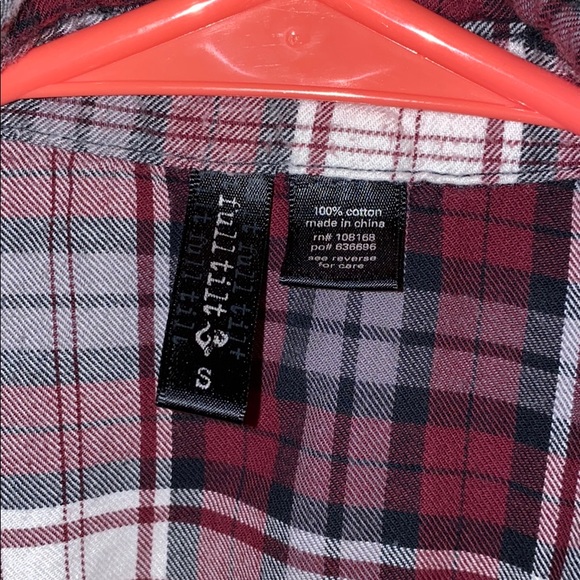 red black white flannel - Picture 3 of 7